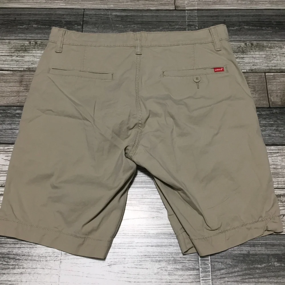 Levi’s XX Chino Shorts Men’s 31 Beige Tan (Inseam 8.5) Stretch